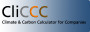 Logo CliCCC - Webbasierter CO2-Rechner